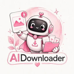 Aidownloader.com logo variant 2