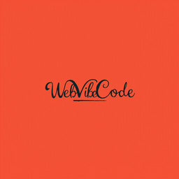 Webvibecode.com logo variant 5